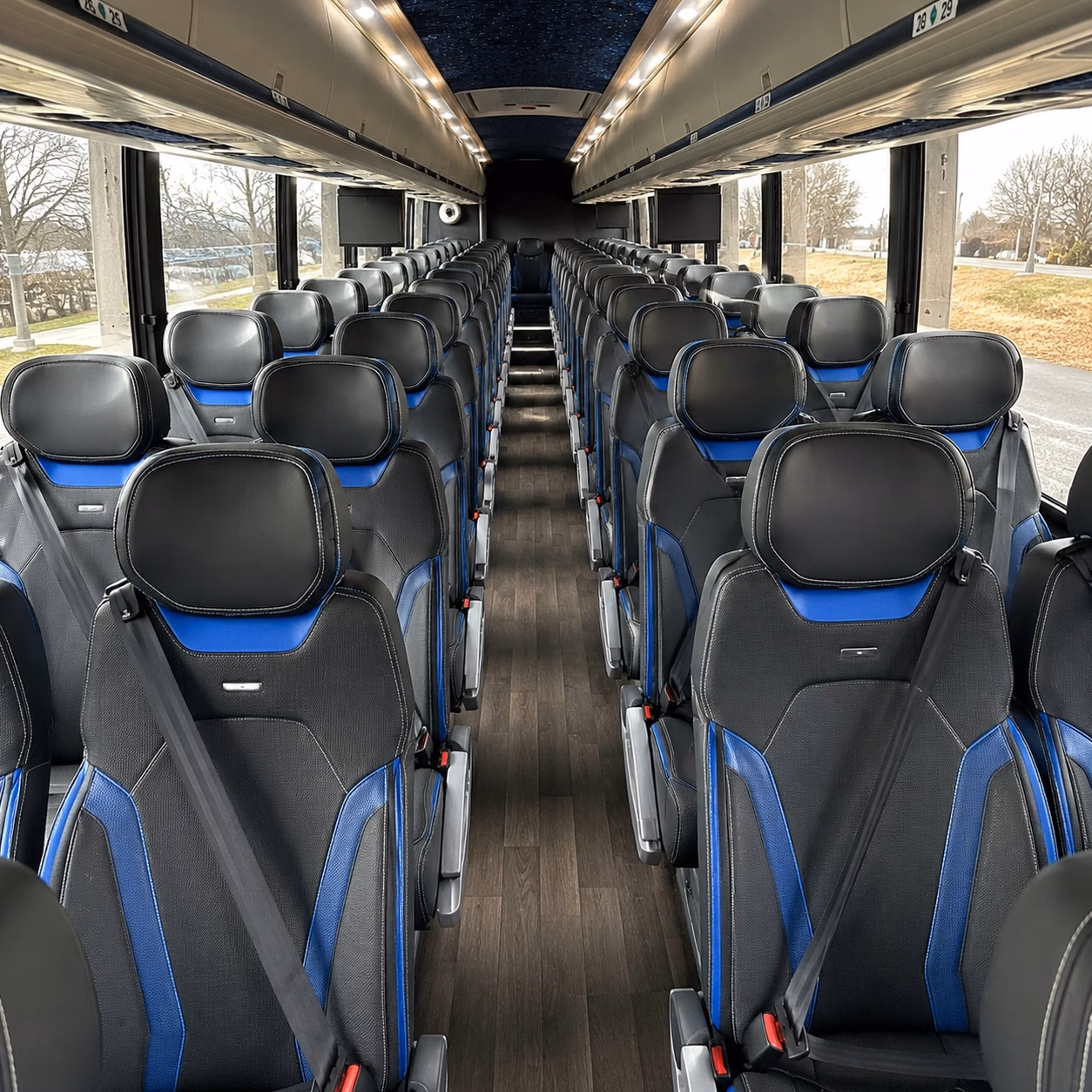 long distance charter bus rentals from new bedford to boston
