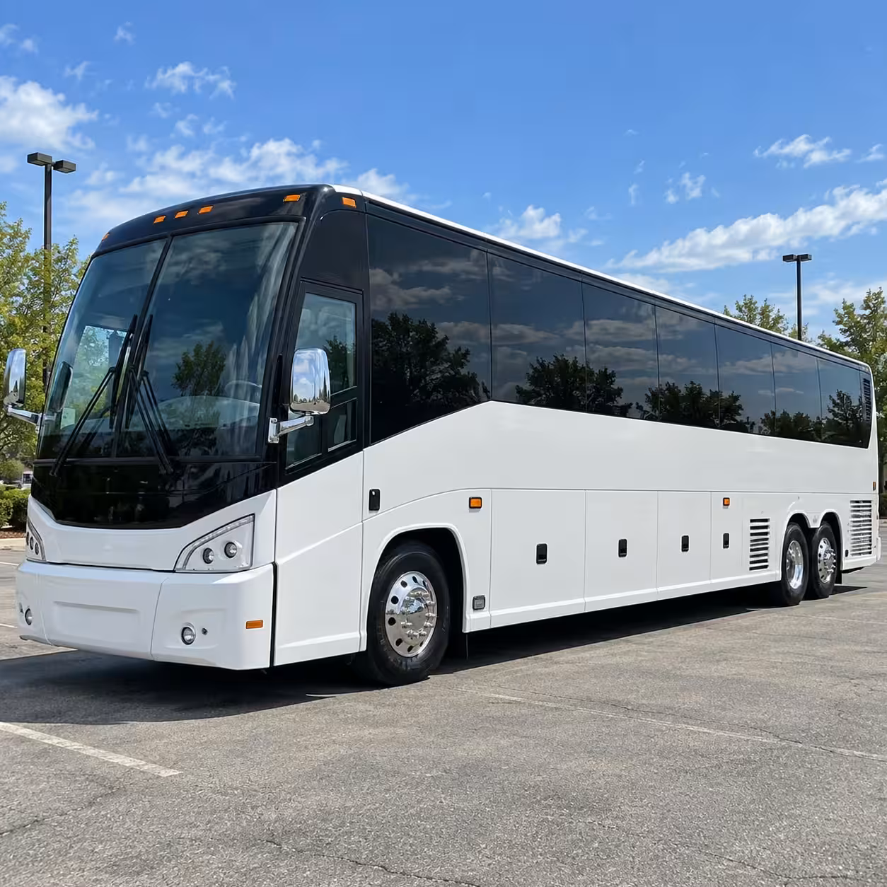 sports team charter bus rentals in new bedford and bristol county